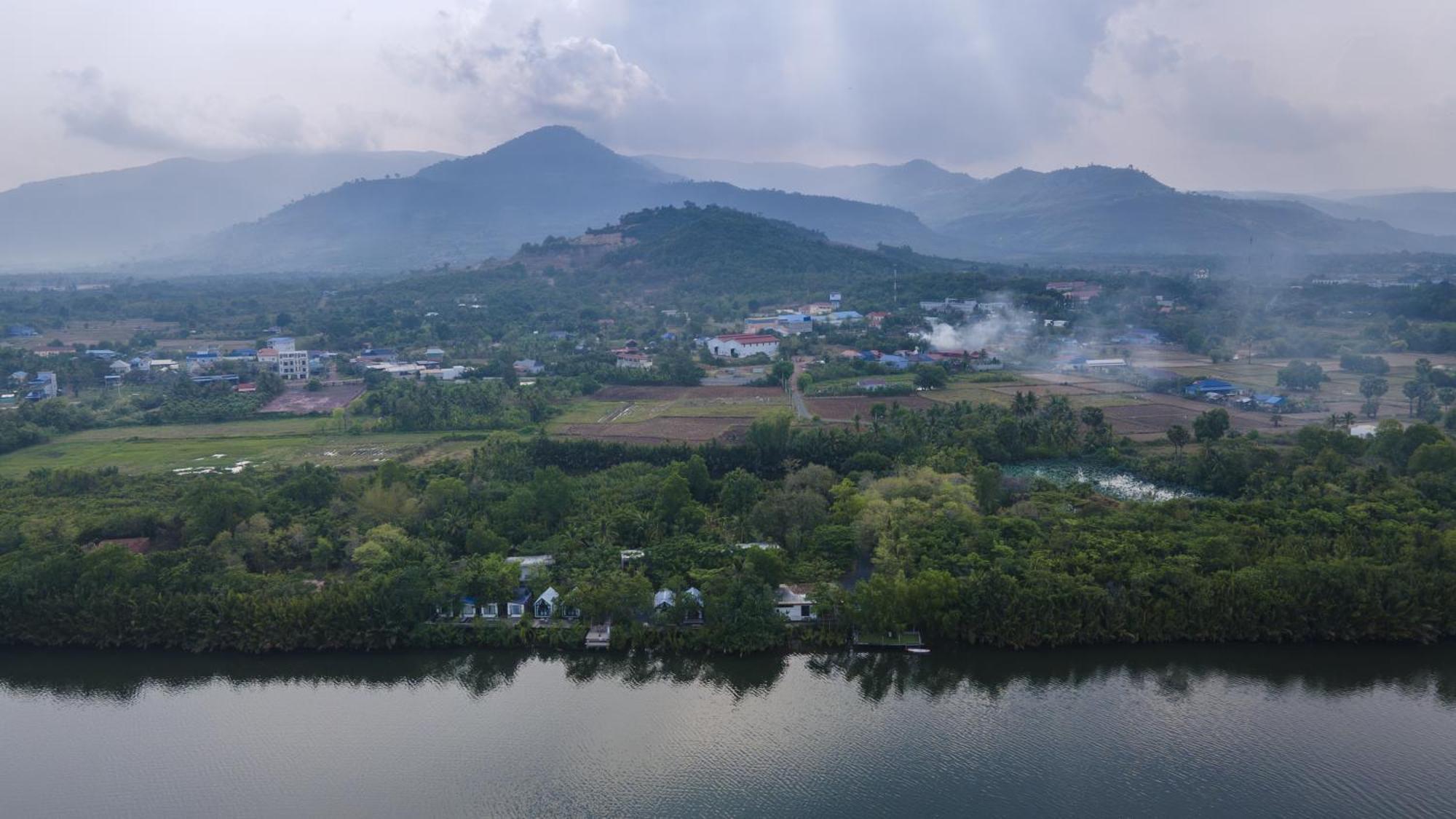 Kampot Riverfront Boutique Eksteriør billede