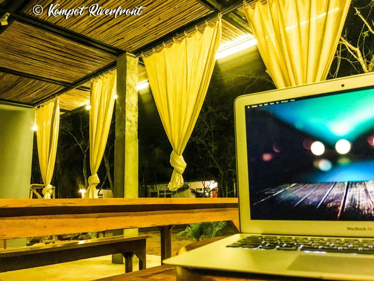 Kampot Riverfront Boutique Eksteriør billede